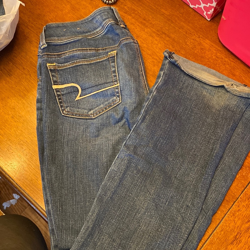 American eagle kick boot jeans